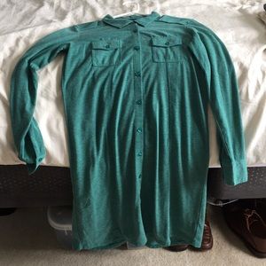 Prana button up dress